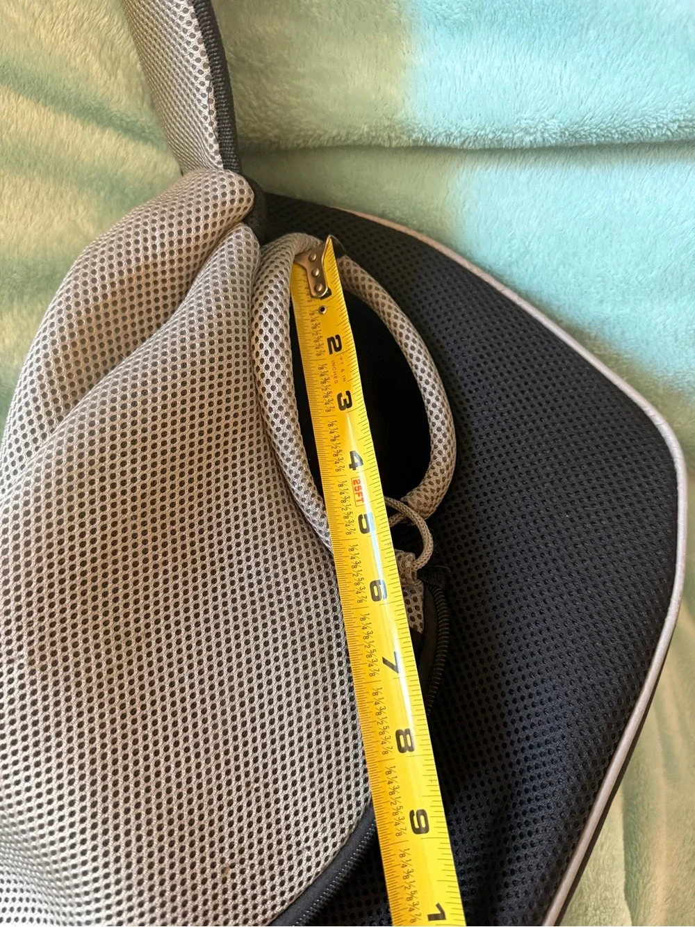 Light Gray Breathable Mesh Dog Carrier - Unbranded